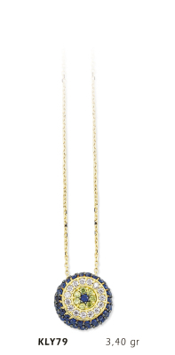 Nazar Boncuklu Kolye - Mars Kuyumculuk