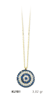 Nazar Boncuklu Kolye - Mars Kuyumculuk