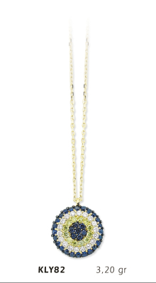 Nazar Boncuklu Kolye - Mars Kuyumculuk