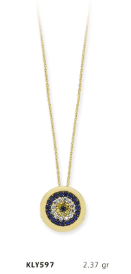 Nazar Boncuklu Kolye - Mars Kuyumculuk