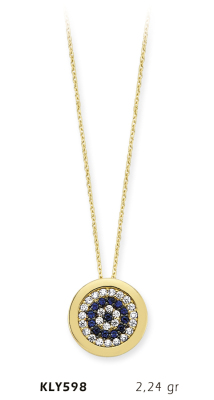 Nazar Boncuklu Kolye - Mars Kuyumculuk