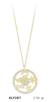 Özel İşlemeli Kolye - Mars Kuyumculuk