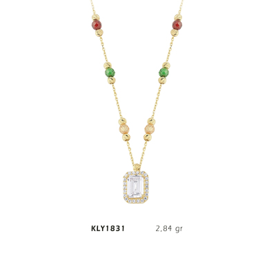 Özel Tasarım Baget Kolye - Mars Kuyumculuk