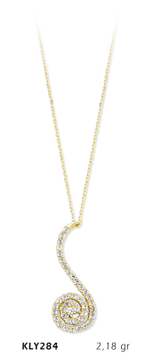 Sol Anahtarı Kolye - Mars Kuyumculuk