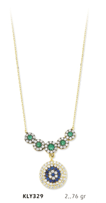 Taşlı Fantezi Kolye - Mars Kuyumculuk