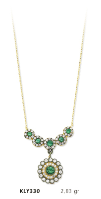 Taşlı Fantezi Kolye - Mars Kuyumculuk