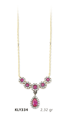 Taşlı Fantezi Kolye - Mars Kuyumculuk