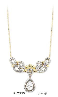 Taşlı Fantezi Kolye - Mars Kuyumculuk