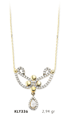 Taşlı Fantezi Kolye - Mars Kuyumculuk