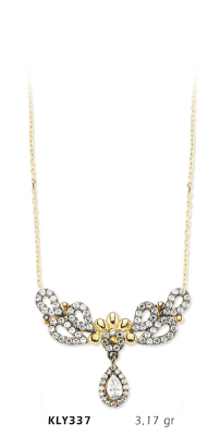 Taşlı Fantezi Kolye - Mars Kuyumculuk