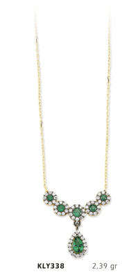 Taşlı Fantezi Kolye - Mars Kuyumculuk