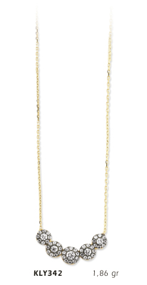 Taşlı Fantezi Kolye - Mars Kuyumculuk