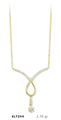 Taşlı Fantezi Kolye - Mars Kuyumculuk