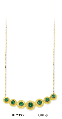 Taşlı Fantezi Kolye - Mars Kuyumculuk