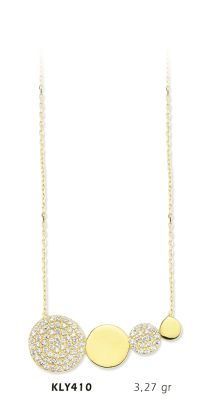 Taşlı Fantezi Kolye - Mars Kuyumculuk