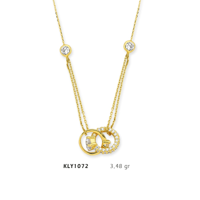 Tektaşlı Kolye - Mars Kuyumculuk