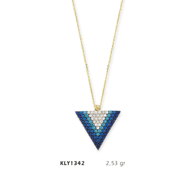 Üçgen Kolye - Mars Kuyumculuk