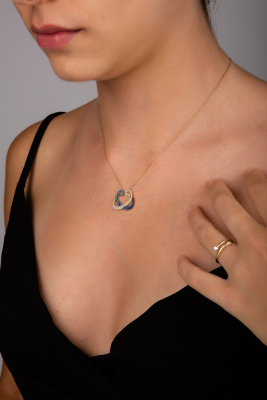 14 Ayar Vav Kolye - Mars Kuyumculuk