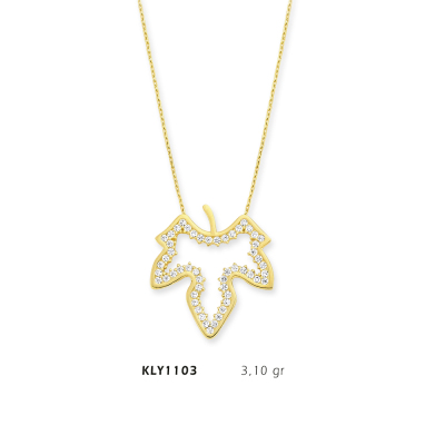 Yaprak Kolye - Mars Kuyumculuk