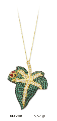 Yaprak Kolye - Mars Kuyumculuk