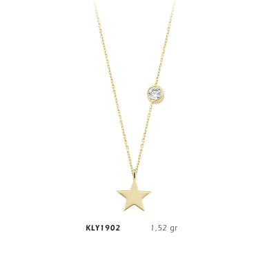 Yıldız Kolye - Mars Kuyumculuk
