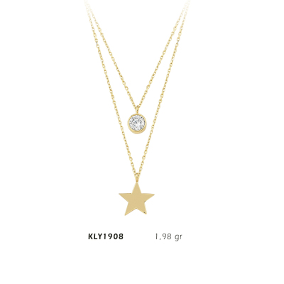 Yıldız Kolye - Mars Kuyumculuk