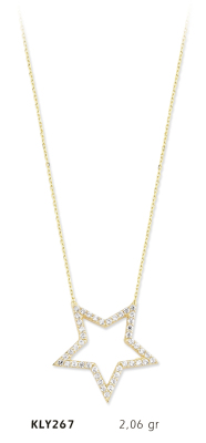 Yıldız Kolye - Mars Kuyumculuk