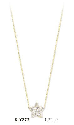 Yıldız Kolye - Mars Kuyumculuk