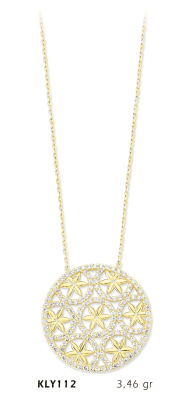 Yuvarlak Deniz Yıldızı Kolye - Mars Kuyumculuk